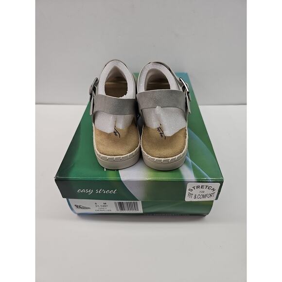 Easy Street Denalize Women’s Gray Casual Sandals / Sz 6M - Picture 5 of 9